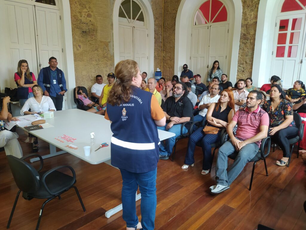 Permissionários de venda de alimentos no ‘#SouManaus Passo a Paço 2022’ recebem capacitação da Visa Manaus